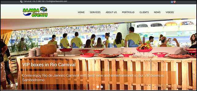 Carnival VIP tickets, samba shows